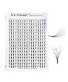 Premium Nagaraku Volume Eyelash Extensions - 320pcs Premade Fans 10D 0.07mm C Curl 13mm Length - International Shipping Available - Buy Online on GoSupps.com