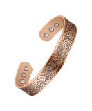 Jeracol Copper Magnetic Bracelets for Men Women 100% Solid Copper Magnetic Cuff Bangle with Powerful Magnets(Each 3500 Gauss) Brazaletes with Ajsust Tool&Jewelry Gift Box - Buy Online on GoSupps.com