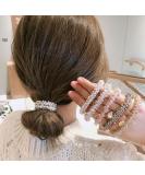 Dewlin Elastic Hair Ties - 5-Piece Scrunchie Set for Women & Girls - Perfect Ponytail Holders & Braid Bands - Buy Online on GoSupps.com