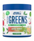 Applied Nutrition Critical Greens - Super Greens Powder Boost Your Immune System with Superfood Nutrients Vegan (150g - 30 Servings) (Apple Burst) Apple Burst 150 g (Pack of 1) - Buy Online on GoSupps.com
