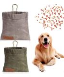 Deliciency Dog Elder Leader - Free-Handed Training with Automatic Closure | Small Forage Bags & Carabiners | 2 Pack Puppy Treats for Dogs - Buy Online on GoSupps.com