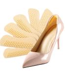 Heel Cushion Inserts - 4D Heel Pads Too Big Shoes Cushion (3pairs) - High Heel Inserts - Beige - Buy Online on GoSupps.com