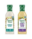 Walden Farms Variety Pack Dressings 12 oz Bottle Fresh and Delicious Salad Topping Sugar Free 0g Net Carbs Condiment Honey Dijon and Ranch - Buy Online on GoSupps.com
