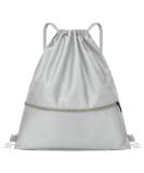 JSDIIN Women's Gym Bag - Adjustable Daypack with Outdoor Pocket & Indoor Storage - Perfect for Sports & Travel - Gray - Buy Online on GoSupps.com