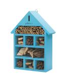 Pelle & Sol Eco-Friendly Bee House | Weather Resistant Hanging Bee Hotel | Bug Hotel for Bees Butterfly Insect Bamboo Nesting Habitat | Bug House Garden Decor & Nature Gifts for Kids - Buy Online on GoSupps.com