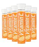 120 Vitamin C Orange 1000mg Effervescent Tablets *6 Packs of 20* HIGH Strength 20 count (Pack of 6) - Buy Online on GoSupps.com