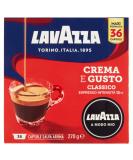 Lavazza A Modo Mio Crema e Gusto Espresso Coffee Pods - 36 Capsules - Buy Online on GoSupps.com