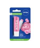 Nivea Lip Soft Rose 0.16oz Blister Pack - Hydrating Rose Lip Balm - Buy Online on GoSupps.com