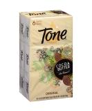 Tone Soap Bath Bar Original Scent with Cocoa Butter, Botanicals & Vitamin-E - Pack of 6 Bars (4.25oz Each) - Rich & Creamy Lather for Hands, Face & Body - Buy Online on GoSupps.com