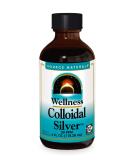 Source Naturals Wellness Colloidal Silver 30 ppm - 4 oz for Enhanced Physical Well-Being | International Shipping Available - Buy Online on GoSupps.com