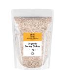 Organic Barley Flakes 1kg by Manor Springs Organic - Buy Online on GoSupps.com