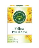 Traditional Medicinals Yellow Pau d'Arco Herbal Tea - Pack of 2 (32 Tea Bags) for Wellness - Buy Online on GoSupps.com