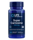 Life Extension Super Carnosine 500 mg 60 Vegetarian Capsules - Buy Online on GoSupps.com