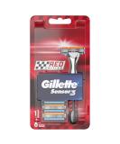 Buy Gillette Sensor3 Red Edition - Premium Shaving Experience | Fast International Shipping - Buy Online on GoSupps.com