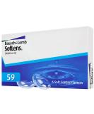 Bausch + Lomb Soflens 59 monthly lenses spherical contact lenses soft 6 pieces BC 8.6 mm / Dia 14.2 / -2.25 Dioptria -2.25 Dioptries 8.6 millimeters 14.2 millimeters 6 - Buy Online on GoSupps.com