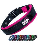 Buy Black Rhino Comfort Collar - Super Soft Neoprene Dog Collar for All Breeds | Adjustable Reflective Weatherproof (XL Pink/Black) - Buy Online on GoSupps.com
