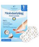 PLANTIFIQUE Foot Moisturiser Socks - Hydrating Foot Mask 1 Pack Hydrating Socks for Soft Heels Intense Moisturizing and Repairing Dry Rough Skin Foot Care Korean Skincare - Mask Foot Spa - Buy Online on GoSupps.com