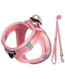Buy Pink Padded Dog Harness for Small Dogs - Comfortable & Stylish Puppy Harness - Buy Online on GoSupps.com