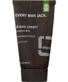 Buy Every Man Jack Unscented Cream Shave 1.5 Fl Oz - International Shipping Available - Buy Online on GoSupps.com