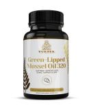 TURNER New Zealand Green Lipped Mussel Oil - 53x Higher Potency with UAF1000+ Antioxidant for Joint Comfort & Mobility - 320 Softgels No Fishy Aftertaste - Ships Internationally - Buy Online on GoSupps.com