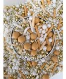 Edible Champagne Showers Gold Cake Sprinkles Luxury Mix 45g Cupcake Cake Decoration Sprinkles Cake Sprinkles Mix Gold Sprinkles  - Buy Online on GoSupps.com
