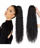 30 Long Curly Synthetic Drawstring Ponytail Extension - 2# Color | Women's Hairpiece - Buy Online on GoSupps.com