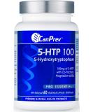 CanPrev 5-HTP 100mg with B6 & Magnesium - 60 Vegi Capsules for Mood & Sleep Support | International Shipping - Buy Online on GoSupps.com