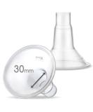 Maymom Myfit 30mm Shields for Medela Breast Pump - Compatible with Personalfit Freestyle Harmony Maxi Flex Connectors - 2 Pack - Buy Online on GoSupps.com