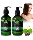 Jamaican Black Castor Oil Shampoo & Conditioner Set | Strengthen & Restore | 10.56 fl. oz | Hair Growth Gift Set - Buy Online on GoSupps.com