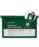 Medicube Super Cica Daily Quick Facial Masks - 30 Sheets | Soothing & Hydrating | 100% Vegan | Korean Skincare - Buy Online on GoSupps.com