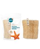 Balmy Naturel Luffa Sponge Swimming Shoe | Natural Loofah Body Peeling Glove | Eco-Friendly Bath & Shower Brush - Buy Online on GoSupps.com