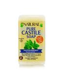 Dr. Natural Peppermint Castile Bar Soap 4 oz Bars 2-Pack - Essential Oils, Shea Butter, Ultra-Moisturizing Body Wash - Buy Online on GoSupps.com