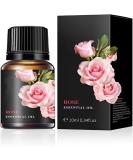 100% Pure Organic Rose Essential Oil - 10ml Travel Size for Diffuser Massage Skin & Hair | Best Rose Oil for Candle & Soap Making - Buy Online on GoSupps.com