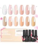 Beetles Gel Nail Polish 12 Colors Builder Nail Gel Set - 5 in 1 Extension & Strengthener Gel Kit - Buy Online on GoSupps.com