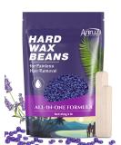 Anruz Waxing Pearls for Sensitive Skin - 453g Violet Wax Beads with 20 Applicators for Eyebrows & Face - At-Home Hair Removal Solution - Buy Online on GoSupps.com