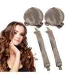 KEYRI 2PCS Heatless Hair Curler Heatless Curling Set Heatless Curlers Headband with Hairnet No Heat Hair Curlers for Long/Medium Hair Sleeping Overnight Lazy Curlers DIY Hair Styling Tools (Champagne) - Buy Online on GoSupps.com