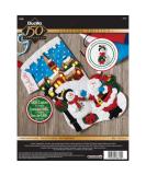 Bucilla 18 Christmas Stocking Kit 86818 - Christmas Village Design - Buy Online on GoSupps.com
