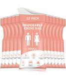 DIBBATU Disposable Urinal Bag, 12/24 Pcs 800ML Emergency Urine Bag, Unisex Urinal Bag, Portable Camping Pee Bag, Travel Urine Bag Vomit Bag for Traffic Jams, Camping, Hiking, Pregnant, Patient, Kids Pink-12 - Buy Online on GoSupps.com