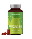 Vitamin B12 gummy bears - your energy boost against fatigue and in the case of B12 deficiency - high dose with 400 g per dose - 45 pieces - vegan -sugar -free vitamin rubber - Bears with benefits - Buy Online on GoSupps.com