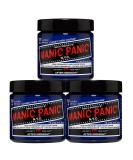 Manic Panic After Midnight Classic Cream - Vegan Cruelty-Free Blue Semi-Permanent Hair Dye (3 x 118ml) - Buy Online on GoSupps.com
