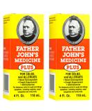 Father John's Medicine Plus Liquid for Colds & Allergies 4 Fl Oz (Pack of 2) - Fast Relief Formula - Buy Online on GoSupps.com