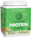 Sunwarriorr Brown Rice Protein Powder with Amino Raw Rice Protein Shake Gluten Free Low Carb Dairy Free | Plant Based Classic Sprouted Brown Rice Protein Powder Unflavoured 375g - Buy Online on GoSupps.com