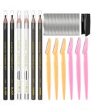 Waterproof Eyebrow Pencils Set for Microblading & Tattoo Makeup - Permanent Brow Liners - Buy Online on GoSupps.com