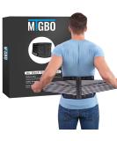 MTGBO Lower Back Brace for Men - Breathable Back Support Belt with Steel Stays for Pain Relief - Ideal for Sciatica, Work, Lifting - Large (35-43) - Buy Online on GoSupps.com