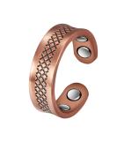 Shop Stylish Copper Rings for Women | Pure Retro Adjustable Magnetic Copper Jewelry Gifts - Buy Online on GoSupps.com