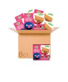 Earth's Best Organic Sesame Street Sunny Days Toddler Snack Bars, Strawberry, 7 Count (Pack of 6) - Buy Online on GoSupps.com