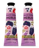 Bath and Body Works 2 Pack Shea Butter Hand Cream - Black Cherry Merlot - Buy Online on GoSupps.com