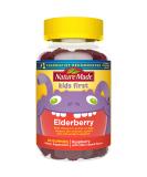 Nature Made Kids First Elderberry Gummies with Vitamin C, Zinc - 40 Gummies - Buy Online on GoSupps.com