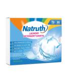 NATRUTH Natural Laundry Detergent Sheets - 35 Fresh Scented Biodegradable Strips for 70 Loads - Travel-Friendly & Plastic-Free - Buy Online on GoSupps.com