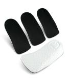 Height Increase Insoles for Leg Length Discrepancy | Breathable Heel Lifts (2 Pairs Black 1.37in) - Boost Comfort & Elevate Your Height - Buy Online on GoSupps.com